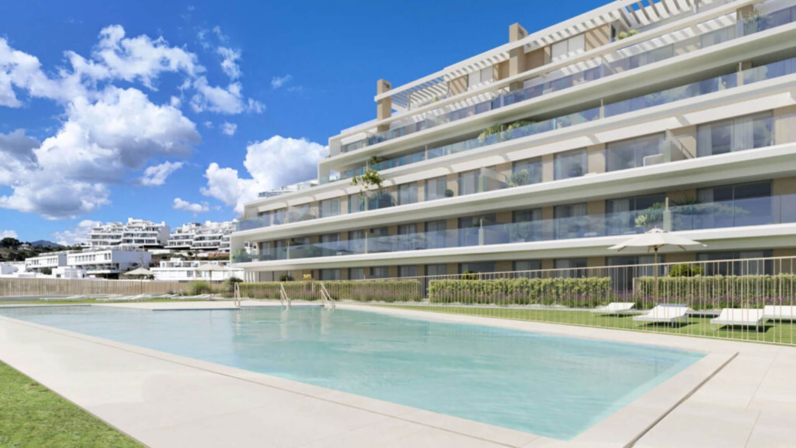 2 Bed Middle Floor Apartment in Estepona i Estepona — Leilighet